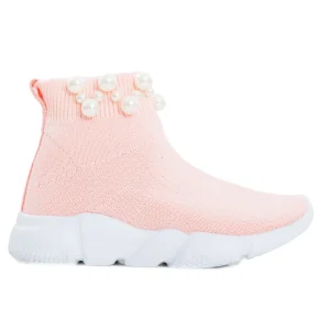 Scarpe bimba bambina calzino 963B