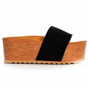 Scarpe donna sandali zeppe LA27-19